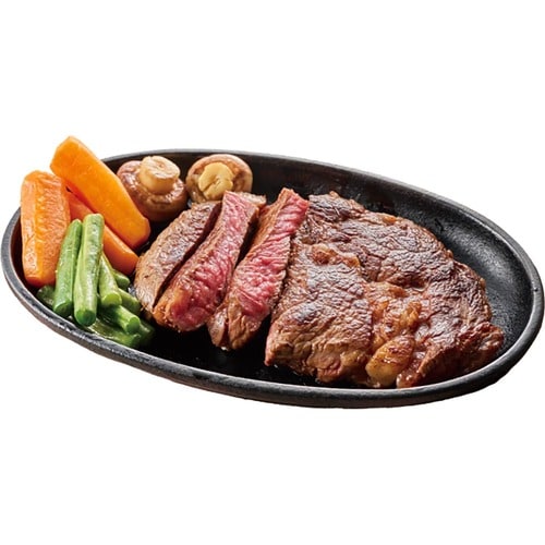 ステーキ肉お取り寄せおすすめ Saito Farm オリジナル NZ産特選牧草牛 リブアイロール 250g カット×2枚&ローリー ・ ガーリックソルトセット イメージ