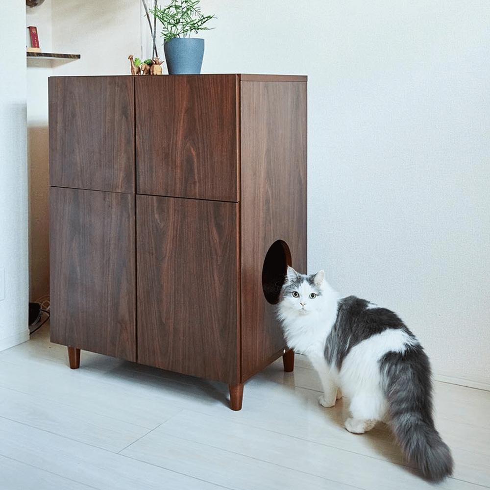 2025年】収納できる猫トイレのおすすめランキング4選。キャビネット