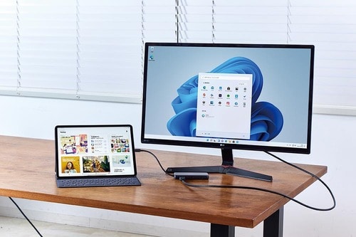 パソコン＆iPadで画面出力が可能 イメージ