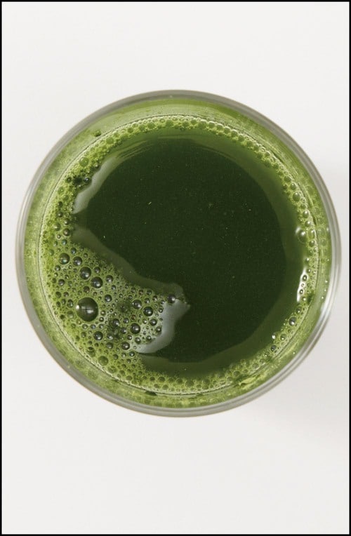 【溶けやすさ】マドラーにまとわりつき水に溶け込まない 青汁おすすめ イメージ2