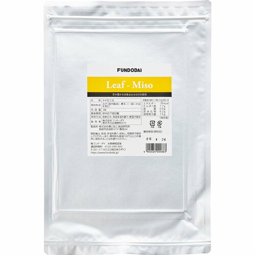 シート型食材おすすめ フンドーダイ Leaf-Miso イメージ1