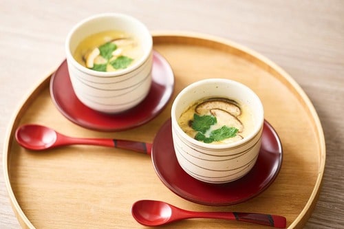 レンジ茶碗蒸し 白だしおすすめ イメージ