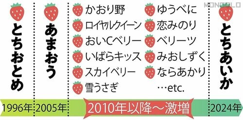 「あまおう」を超える最強のいちごはある? いちごおすすめ イメージ2