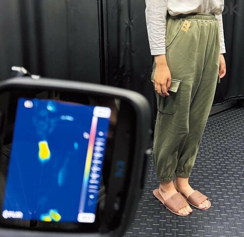 暖かさ 裏起毛スウェットパンツおすすめ イメージ