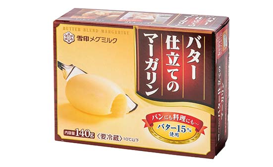 雪印メグミルク:バター仕立てのマーガリン 140g:マーガリン