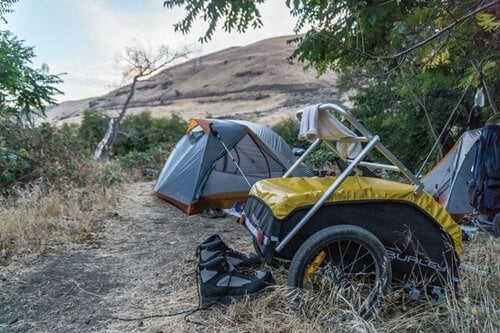 Burley Nomad:自転車:ツーリング:キャンプ:BBQ