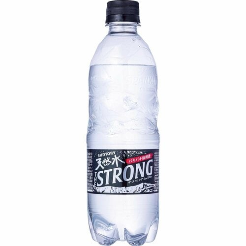 炭酸水おすすめ サントリー THE STRONG 天然水 スパークリング イメージ