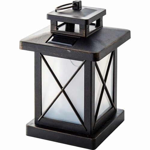 ニトリ:ソーラーランタン 炎:インテリア