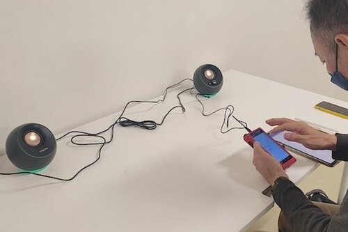 結果:音が丸くなり、ややこもるが、動画のセリフや小音量での聴こえ方はデジタルと同等 イメージ2