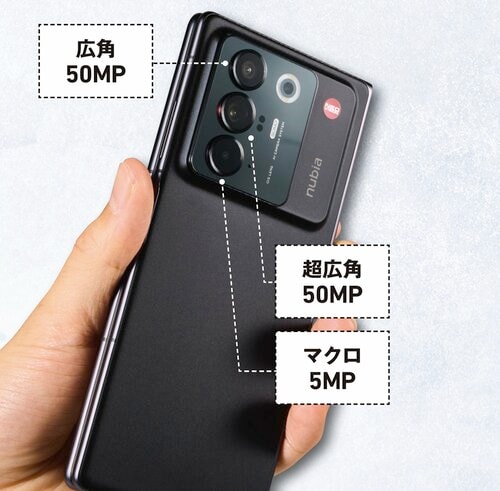 ハイコスパの横折りスマホ。大画面で映画も書籍もどっぷり浸る! ハイエンドスマホおすすめ イメージ