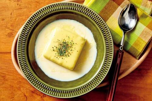 夜食にも最適！ チーズ豆乳湯豆腐 イメージ