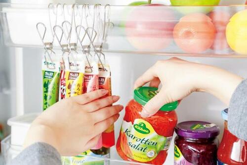 無印良品「ステンレスひっかけるワイヤークリップ」