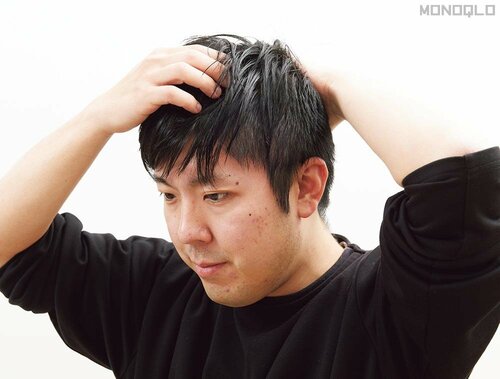 テスト3：使用感 メンズヘアオイルおすすめ イメージ