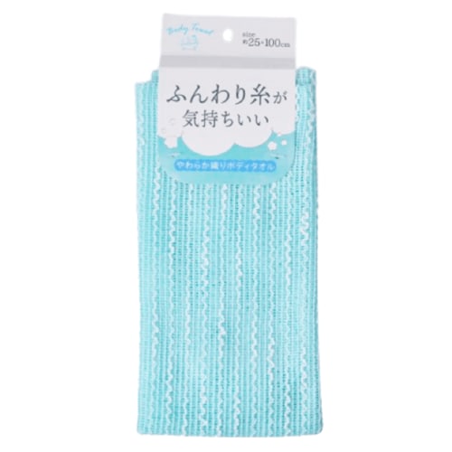 ボディタオルおすすめ ネオシード やわらか織りボディタオル イメージ1