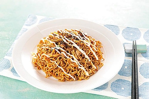 1位明星一平ちゃん 夜店の焼きそばからしマヨビームは病みつきです! イメージ