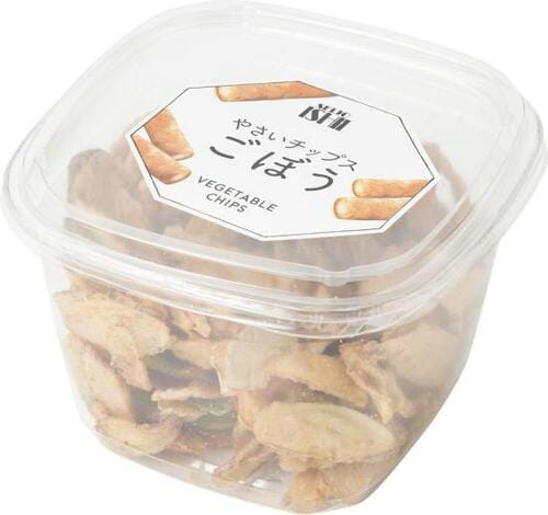 罪悪感なく食べられる！ 野菜チップスごぼう イメージ