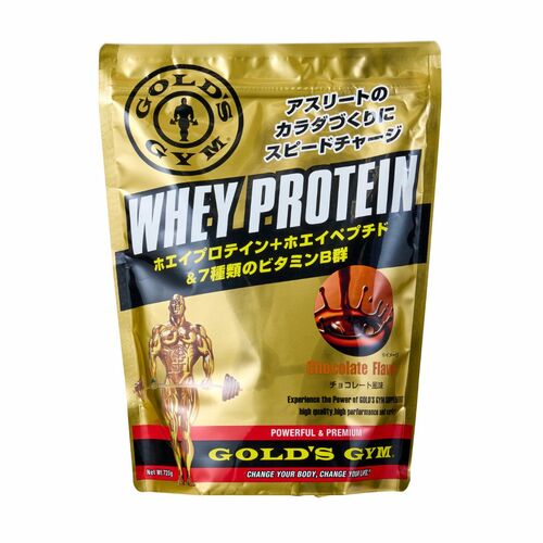 プロテインおすすめ ゴールドジム GOLD'S GYM ホエイ プロテイン チョコレート風味 イメージ