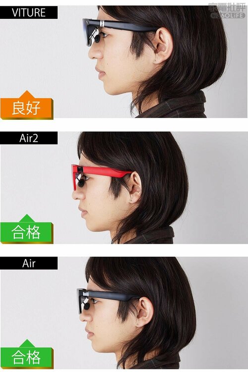 鼻パッドを4種類から交換可能! XRグラスおすすめ イメージ