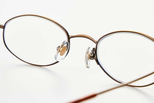 老眼鏡おすすめ リーコレ Model 1007 トラディショナル スタイル 茶マット イメージ2