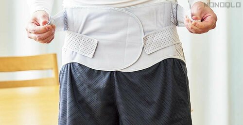 締め具合の調整も自在 腰サポーター コルセットおすすめ イメージ
