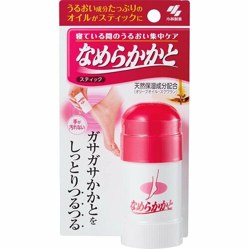 かかとケアアイテムおすすめ 小林製薬 なめらかかと スティック イメージ1