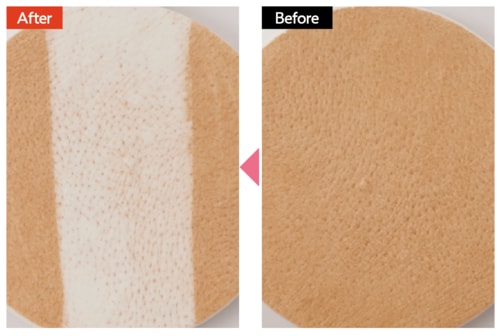 テスト1:洗浄力 ミルククレンジングおすすめ イメージ