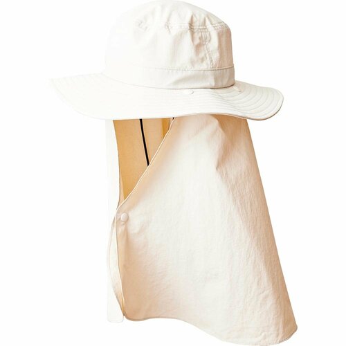 UVカット帽子おすすめ 無印良品 UVカット 日陰を持ち歩くサファリハット イメージ