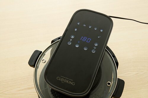 調理中にポット内が見えて便利 シリウス「ノンフライヤー機能付コンベクションオーブン CLOOKING」おすすめ イメージ2