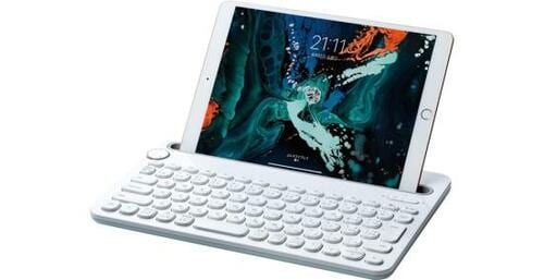 ストロークが深めでカチカチ鳴るロジクール K480 イメージ