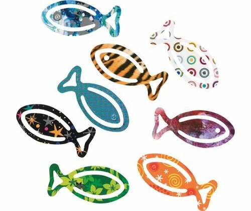 ［イギリス発］華やかな魚型ペーパークリップ イメージ