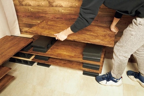 作業工程3：テレビ台を組む イメージ3