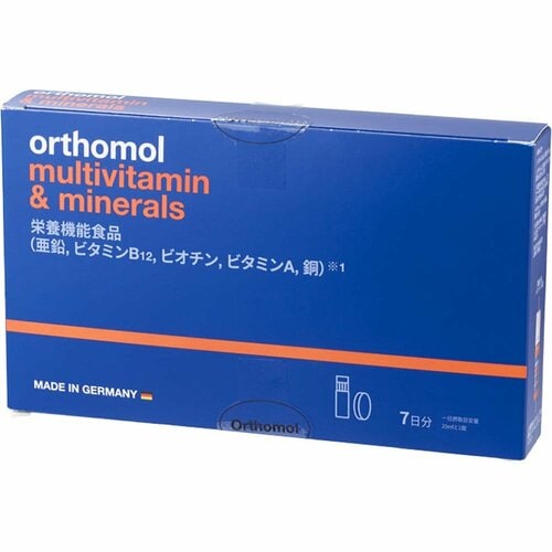マルチビタミン＆ミネラルサプリおすすめ Orthomol マルチビタミン＆ミネラル 7日分 イメージ