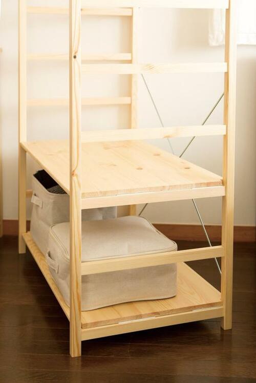 「ユニットシェルフ・ワードローブ」2