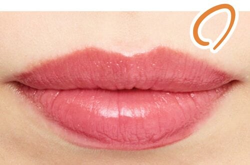 メリハリ×大人っぽ顔：◯ 青みピンクリップおすすめ イメージ