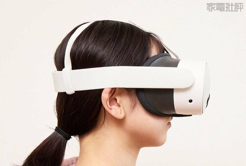 着け心地は良好。重心は前方にある Meta「Meta Quest 3S」おすすめ イメージ