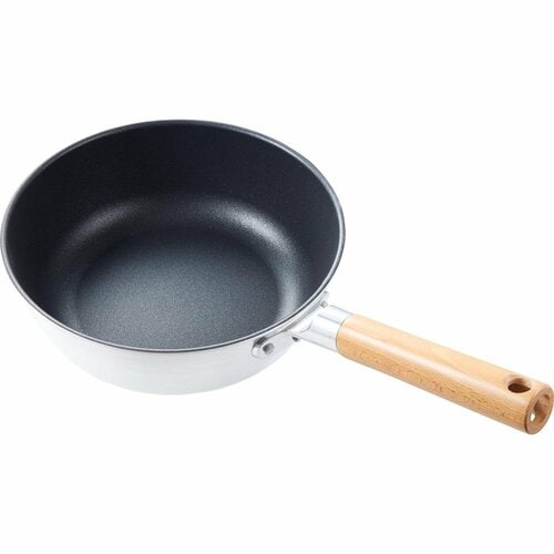 フライパンおすすめ 無印良品 鍋としても使えるこびりつきにくいフライパン 深型24cm イメージ