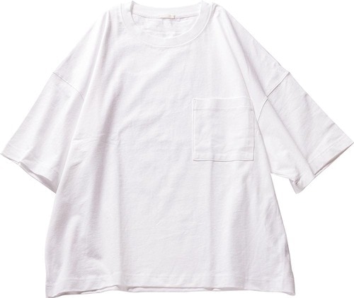 アイテム3：GU「ワイドフィットT（5分袖）」 イメージ