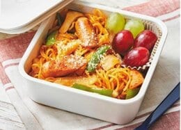 【毎日ずぼら弁当】焼きそば麺でパスタ！ ナポリタン弁当＆プルコギ弁当のレシピ