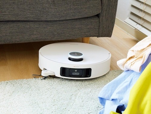 ソファ:ソファの下には入る様子なしでした ハイエンドのロボット掃除機おすすめ イメージ