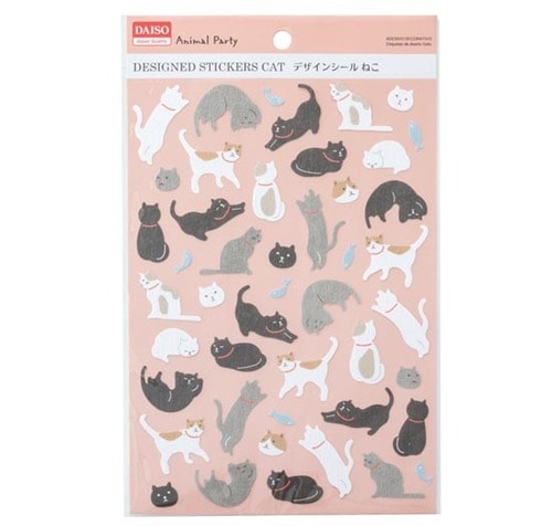 イソー(DAISO):デザインシール:文房具