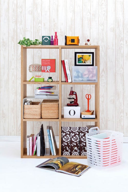 圧迫感がなく収納力バツグン！無印のスタッキングシェルフ イメージ