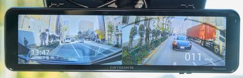 液晶に前後の様子を映せる ミラー型ドライブレコーダーおすすめ イメージ