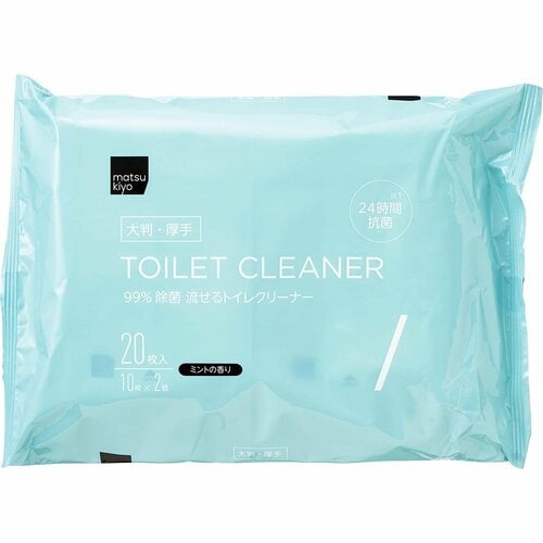 流せるトイレクリーナーおすすめ matsukiyo 除菌流せる大判トイレクリーナー イメージ1