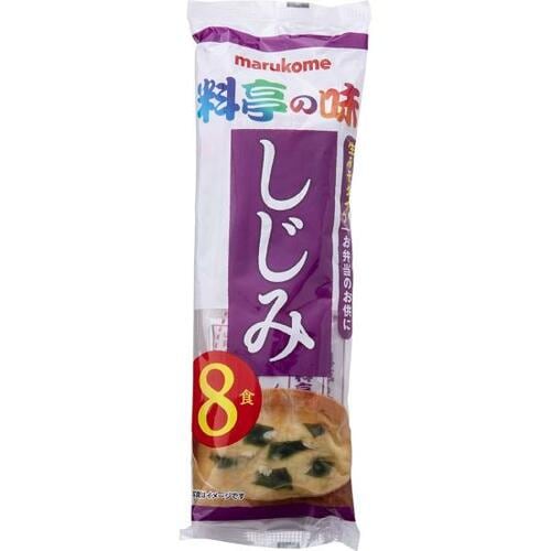 16位: マルコメ「生みそ汁 料亭の味 しじみ」|しじみが薄めで味噌感が強め イメージ