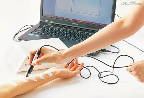 テスト1:保湿力 保湿クリームおすすめ イメージ