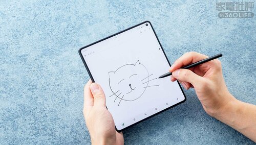 手書きメモやお絵描きが超快適 折りたたみスマホおすすめ イメージ