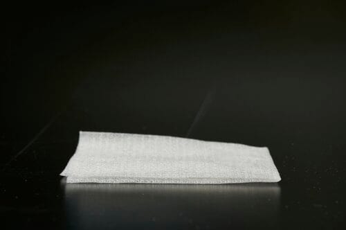 毛羽立ちにくさ:広げてもたたんでも毛羽立ちにくさは変わらない コットンおすすめ イメージ