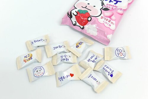 6位: ロッテ マランカウ いちご味(ソフトキャンディ) 韓国お菓子おすすめ イメージ2
