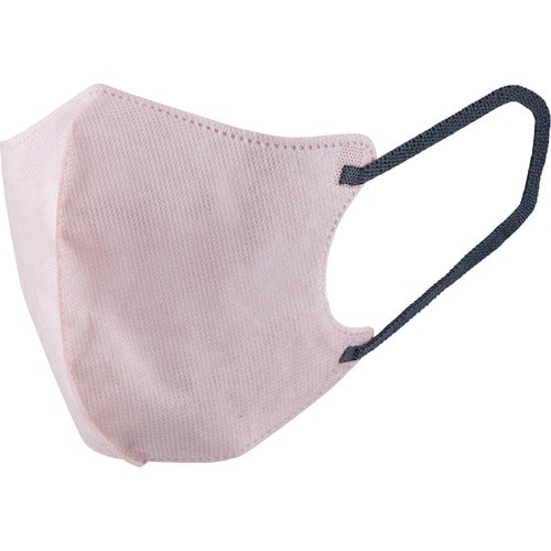 不織布マスクおすすめ 川本産業 MASMiX/ペールライラック×ダークグレー イメージ2