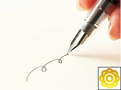 きれいに書けるか：万年筆らしい濃淡のある美文字が書ける！ 万年筆おすすめ イメージ